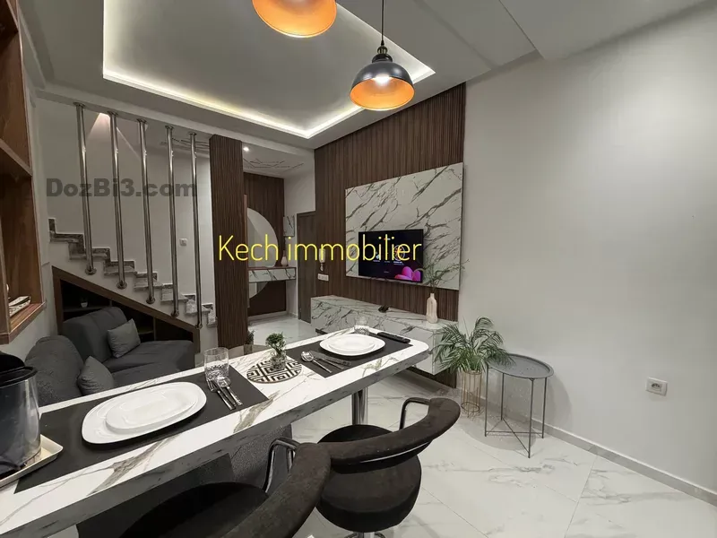 duplex à louer meublée Charifia