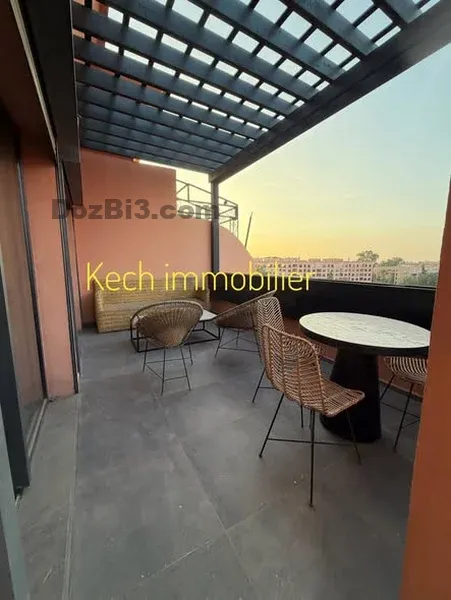 appartement meublé à louer Av Mohamed 6