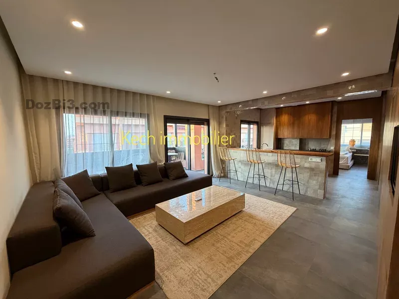 appartement meublé à louer Av Mohamed 6