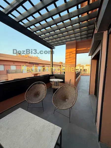 appartement meublé à louer Av Mohamed 6