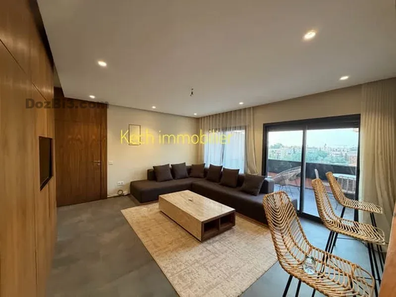 appartement meublé à louer Av Mohamed 6