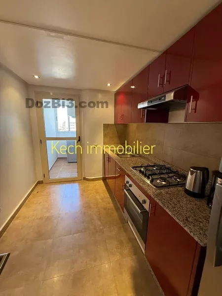 appartement meublé à louer avec piscine Route de casa