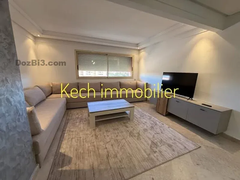 appartement meublé à louer avec piscine Route de casa