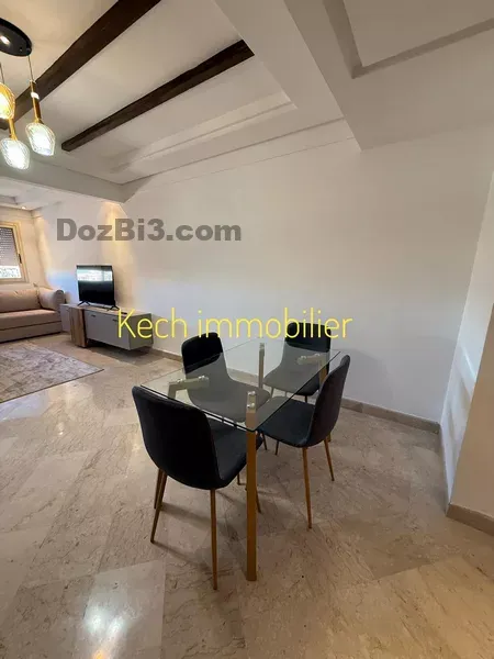 appartement meublé à louer avec piscine Route de casa