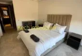 appartement meublé à louer avec piscine Route de casa