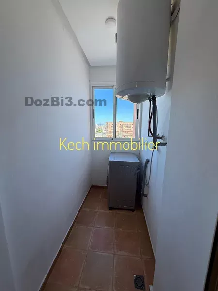 appartement meublé à louer avec piscine Route de casa