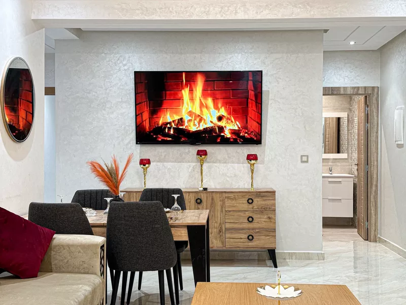 appartement de luxe à louer situé à Ghandouri
