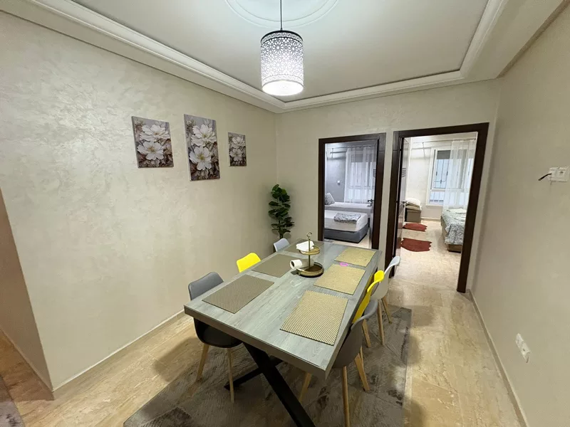 Appartement meublé à louer longue durée à Moulay Ismail