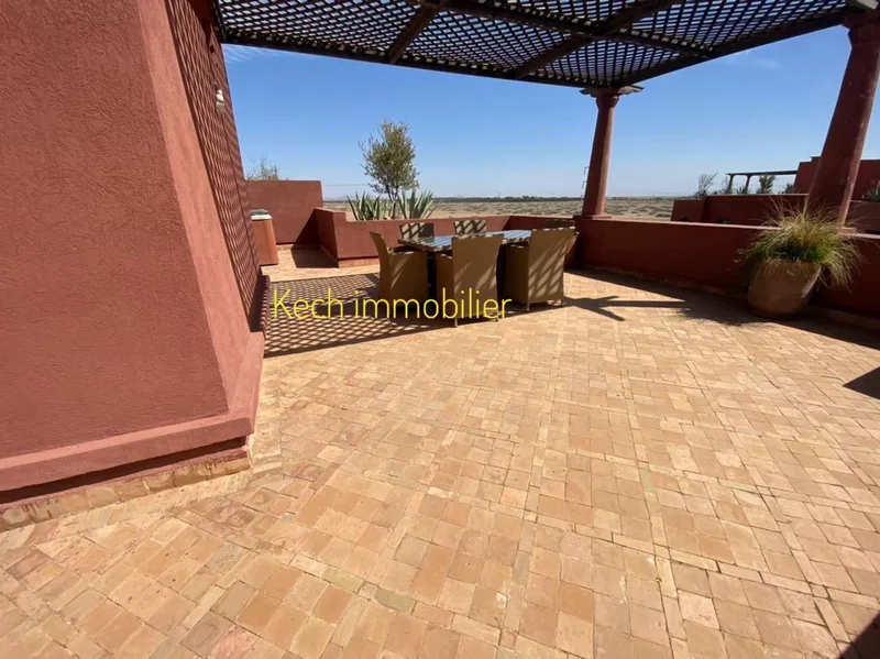 Appartement à louer avec piscine et salle de sport Route de Casa