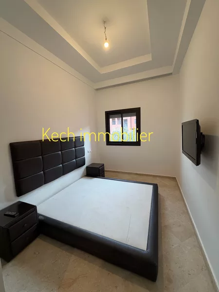 Appartement à louer avec piscine et salle de sport Route de Casa