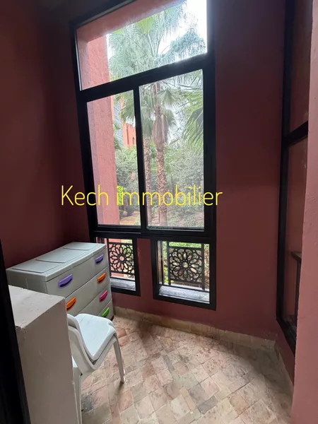 Appartement à louer avec piscine et salle de sport Route de Casa