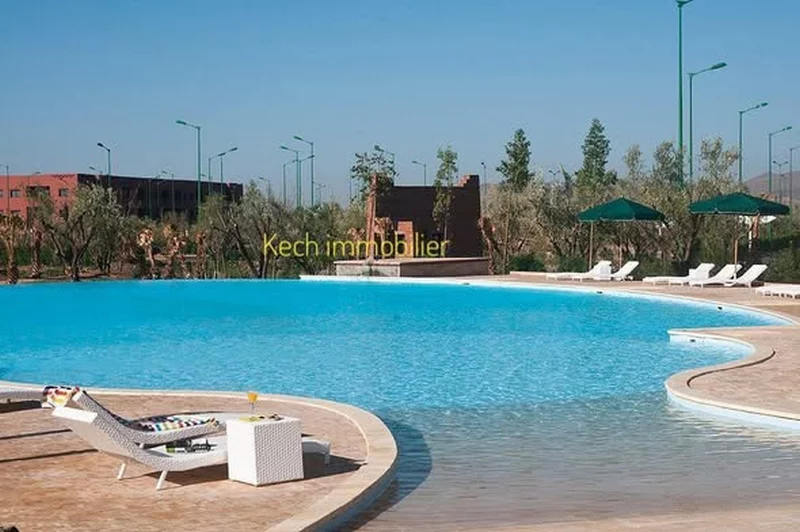 Appartement à louer avec piscine et salle de sport Route de Casa