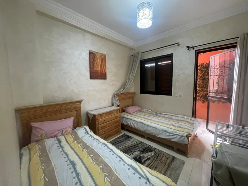 Appartement meublé à louer situé à Mabrouka