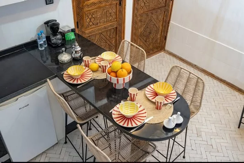 Riad titré rénové vendu meublé kasbah