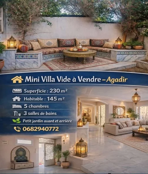 Mini villa à vendre à Agadir