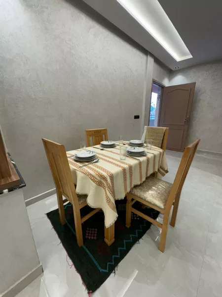 appartement avec piscine à louer meublée Route de Safi