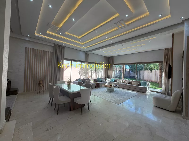 villa avec piscine à louer à Targa