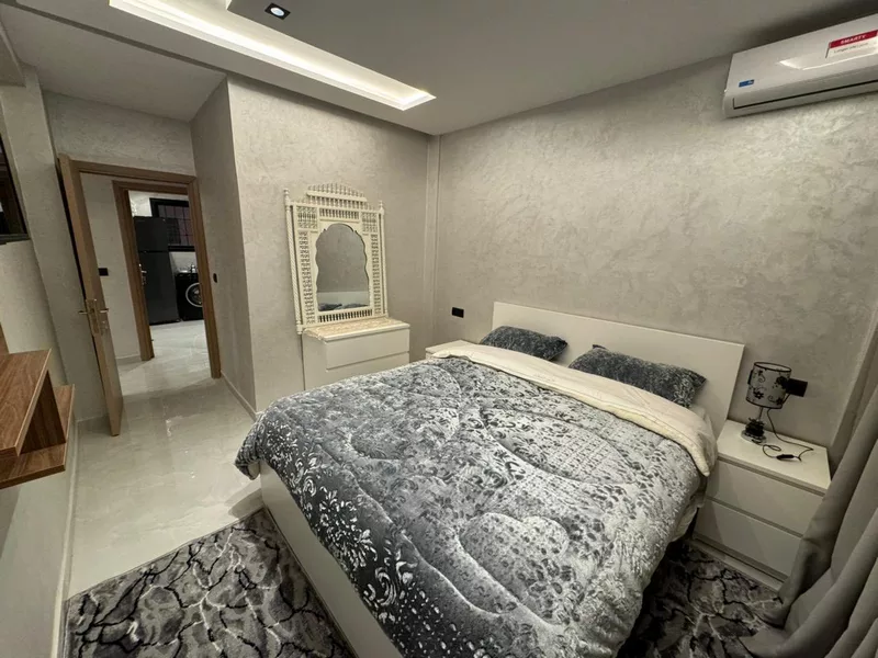 appartement avec piscine à louer meublée Route de Safi