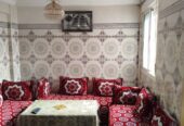 appartement meublé à louer à Oulfa
