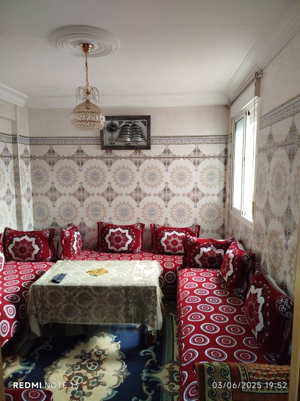 appartement meublé à louer à Oulfa