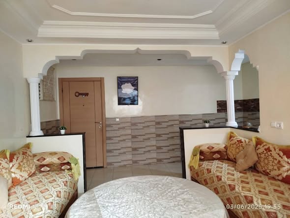 appartement meublé à louer à Oulfa