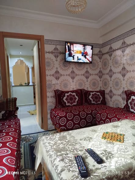 appartement meublé à louer à Oulfa