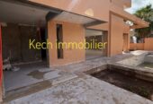 villa semi fini à vendre Route d’Amizmiz