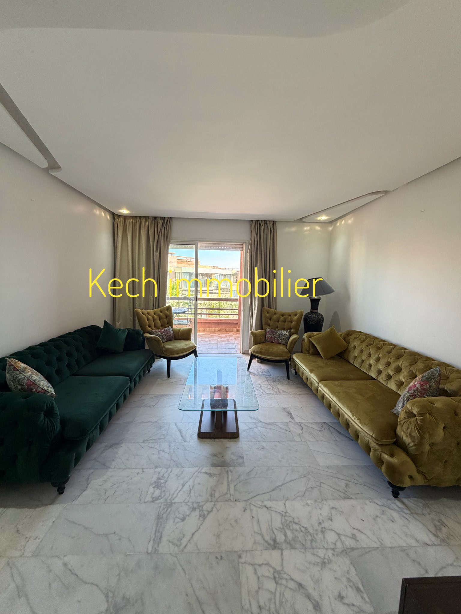 Appartement meublé à louer à Av.Mohammed 6