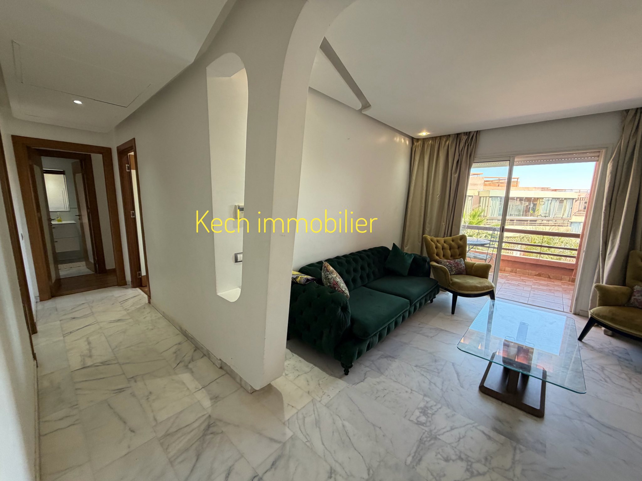 Appartement meublé à louer à Av.Mohammed 6