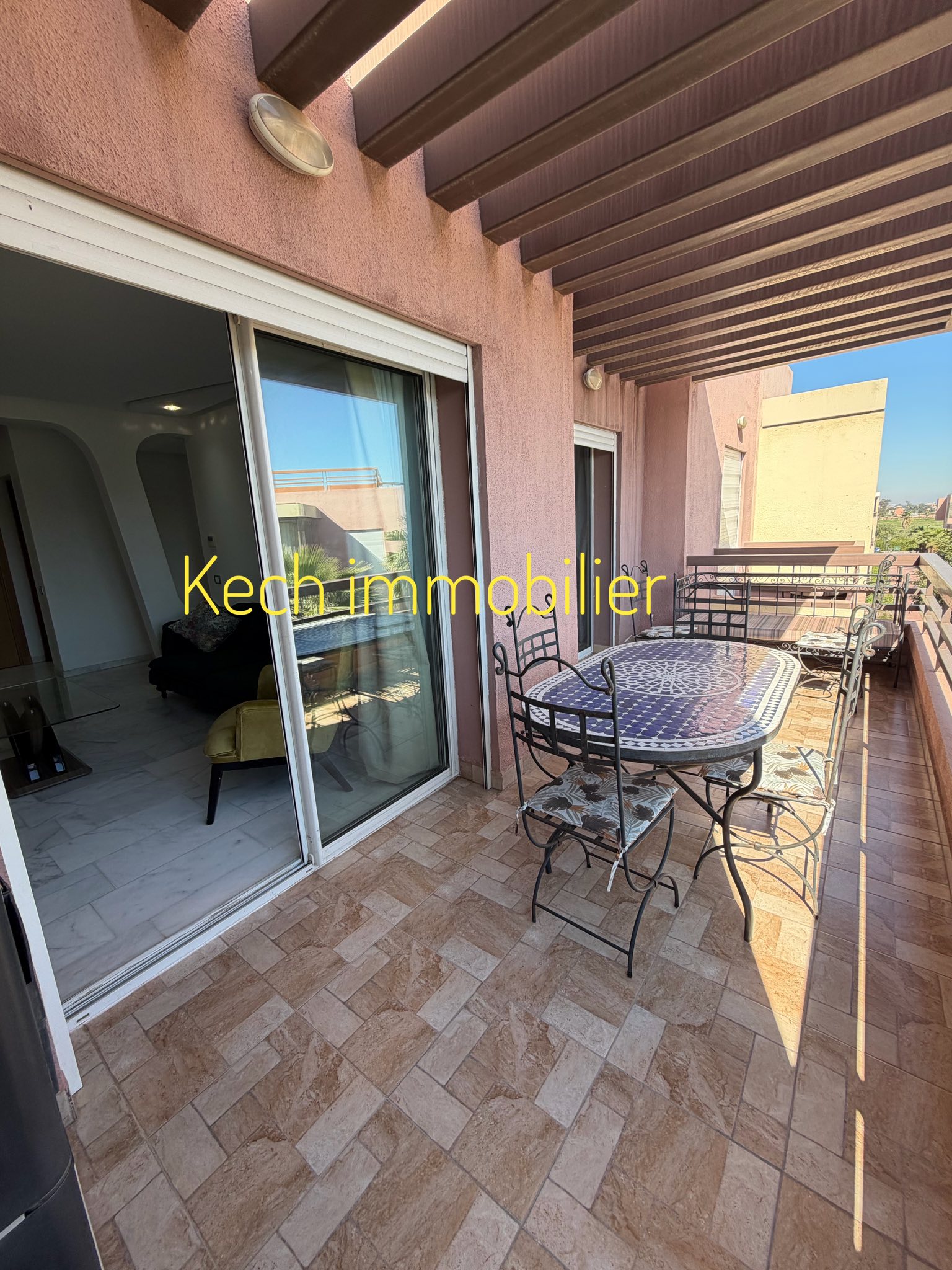 Appartement meublé à louer à Av.Mohammed 6