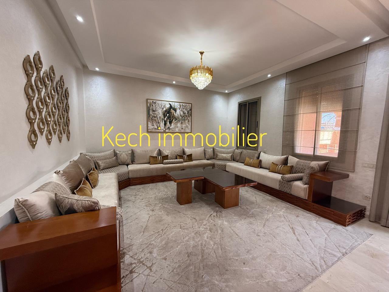 villa meublé à louer AV Mohammed 6
