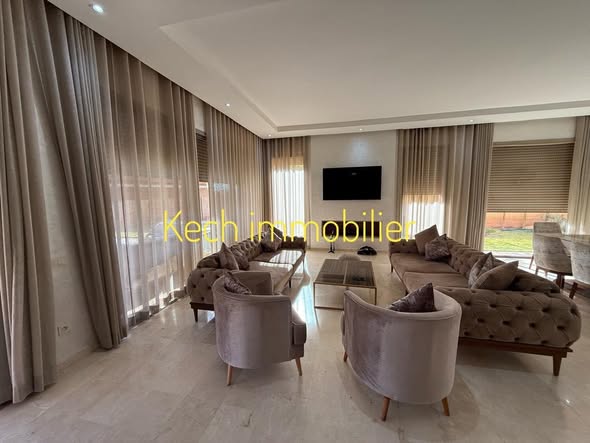 villa meublé à louer AV Mohammed 6