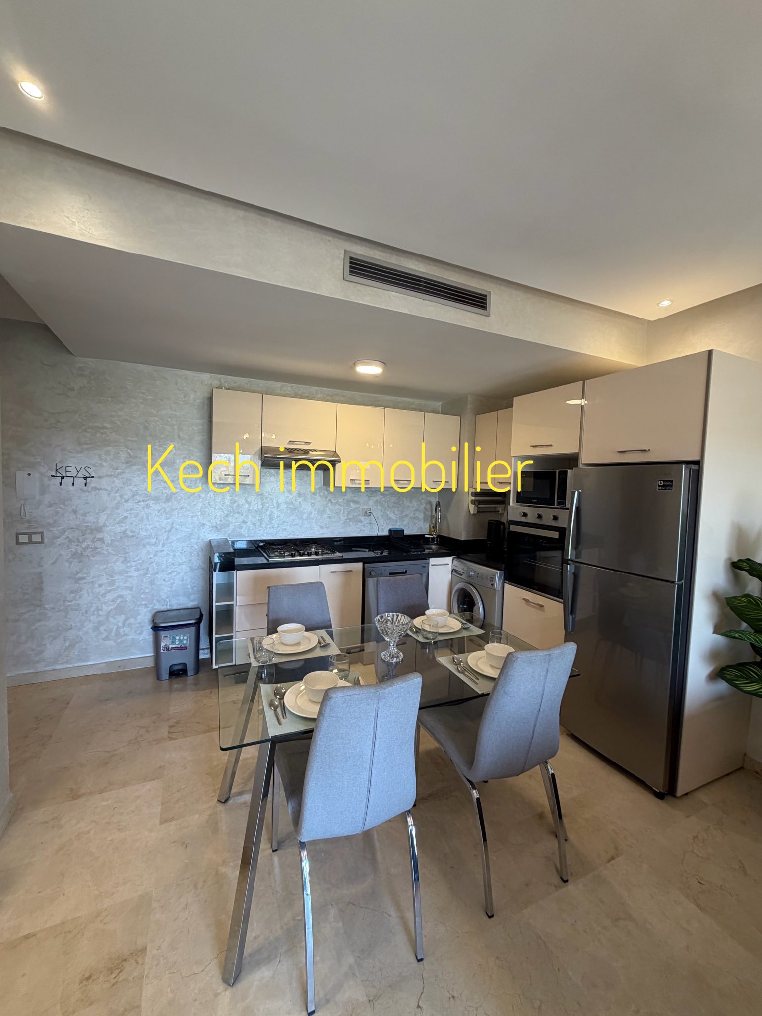 appartement avec piscine à louer Route de casa