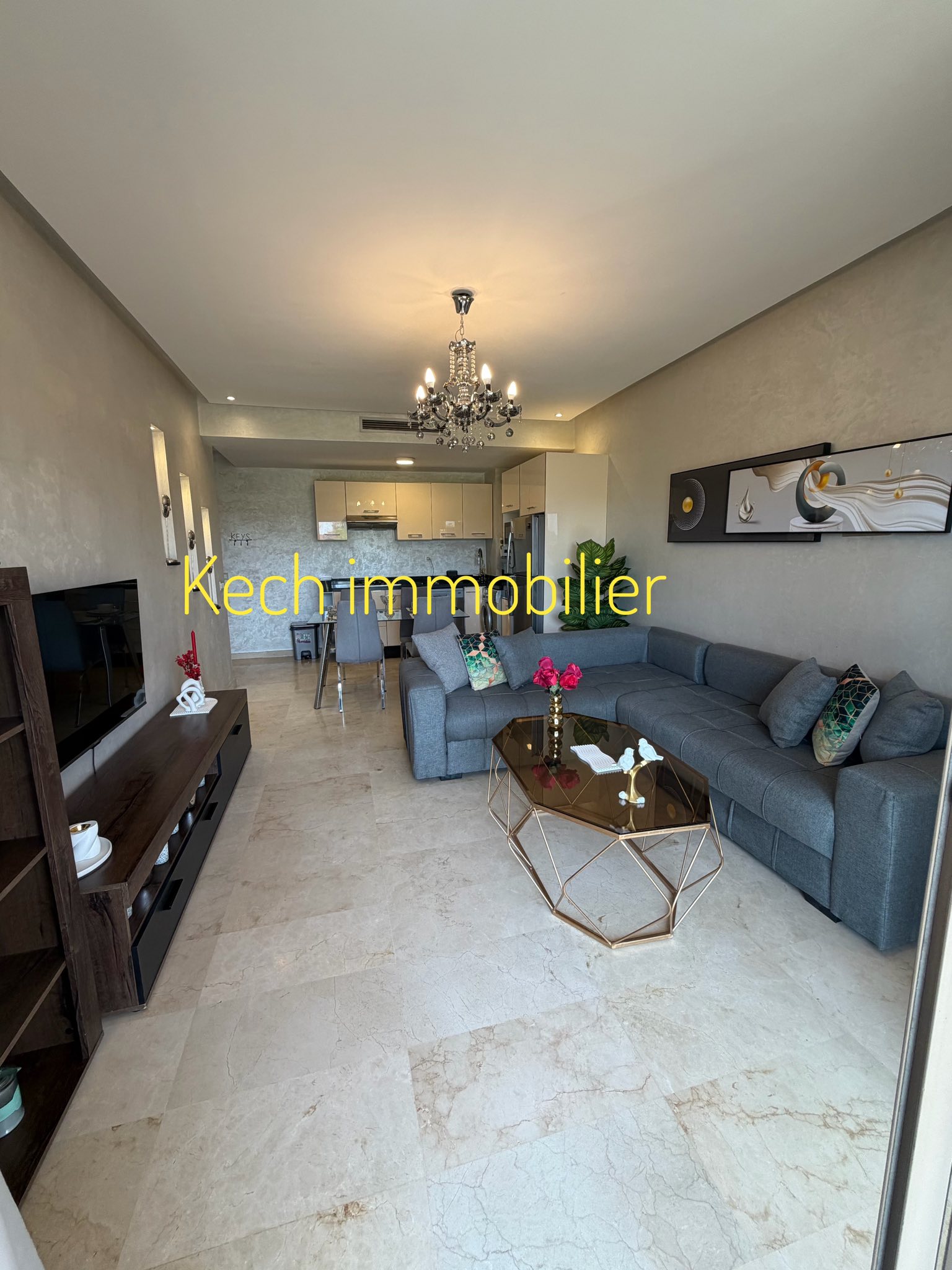 appartement avec piscine à louer Route de casa