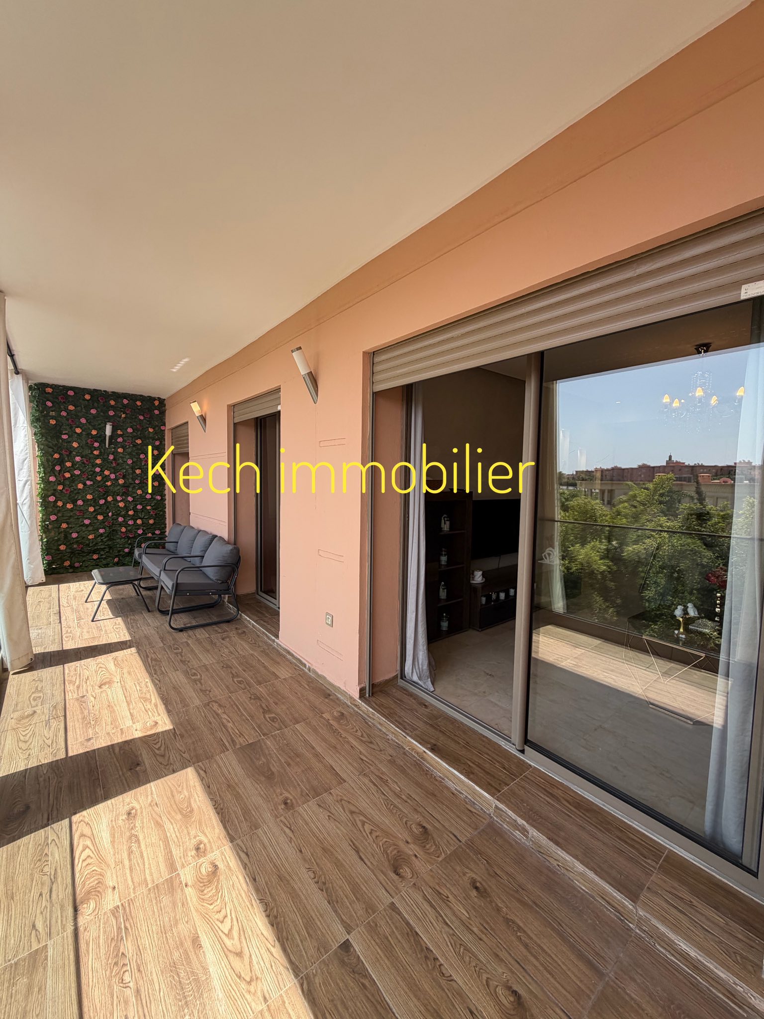 appartement avec piscine à louer Route de casa