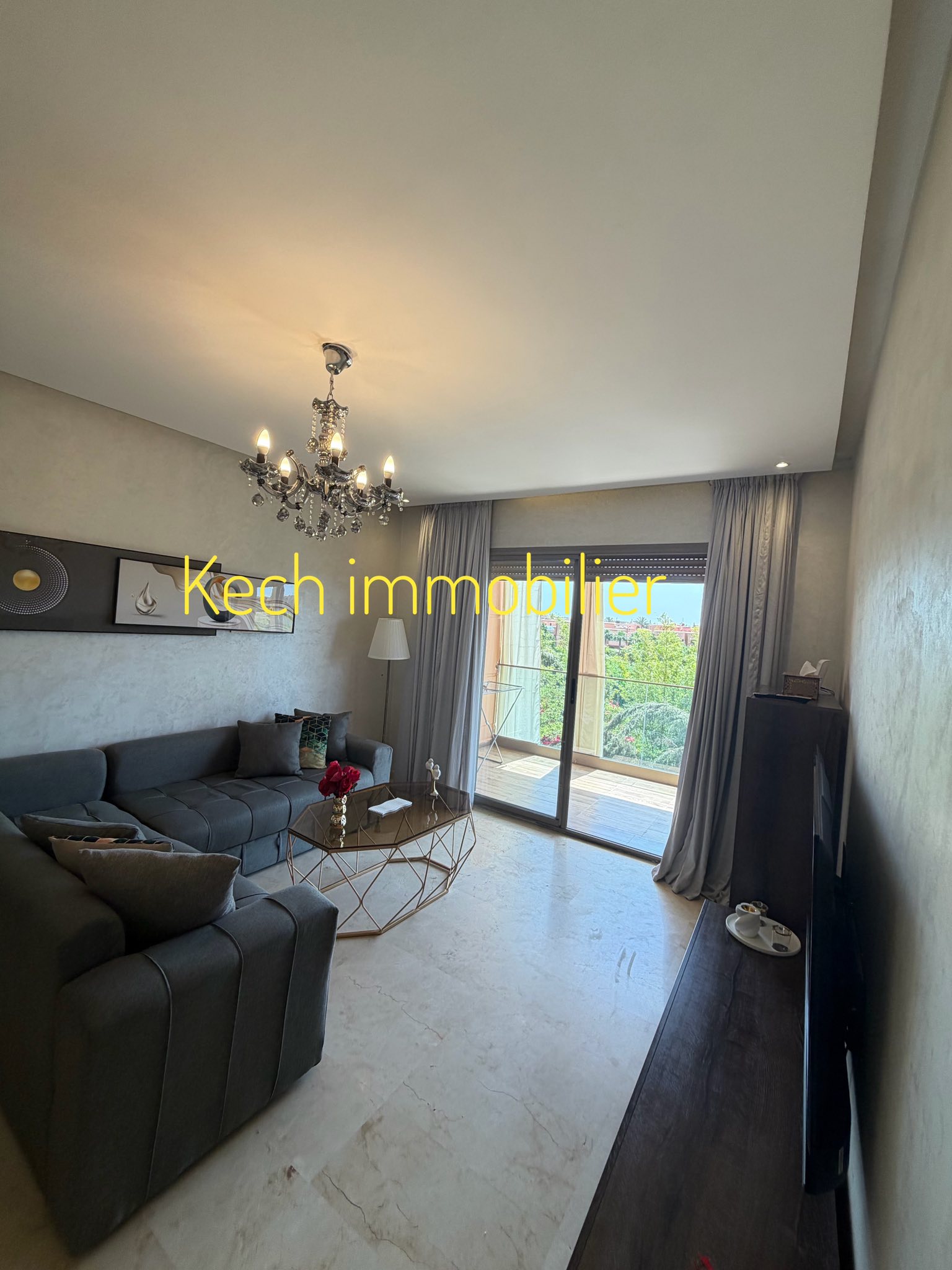 appartement avec piscine à louer Route de casa