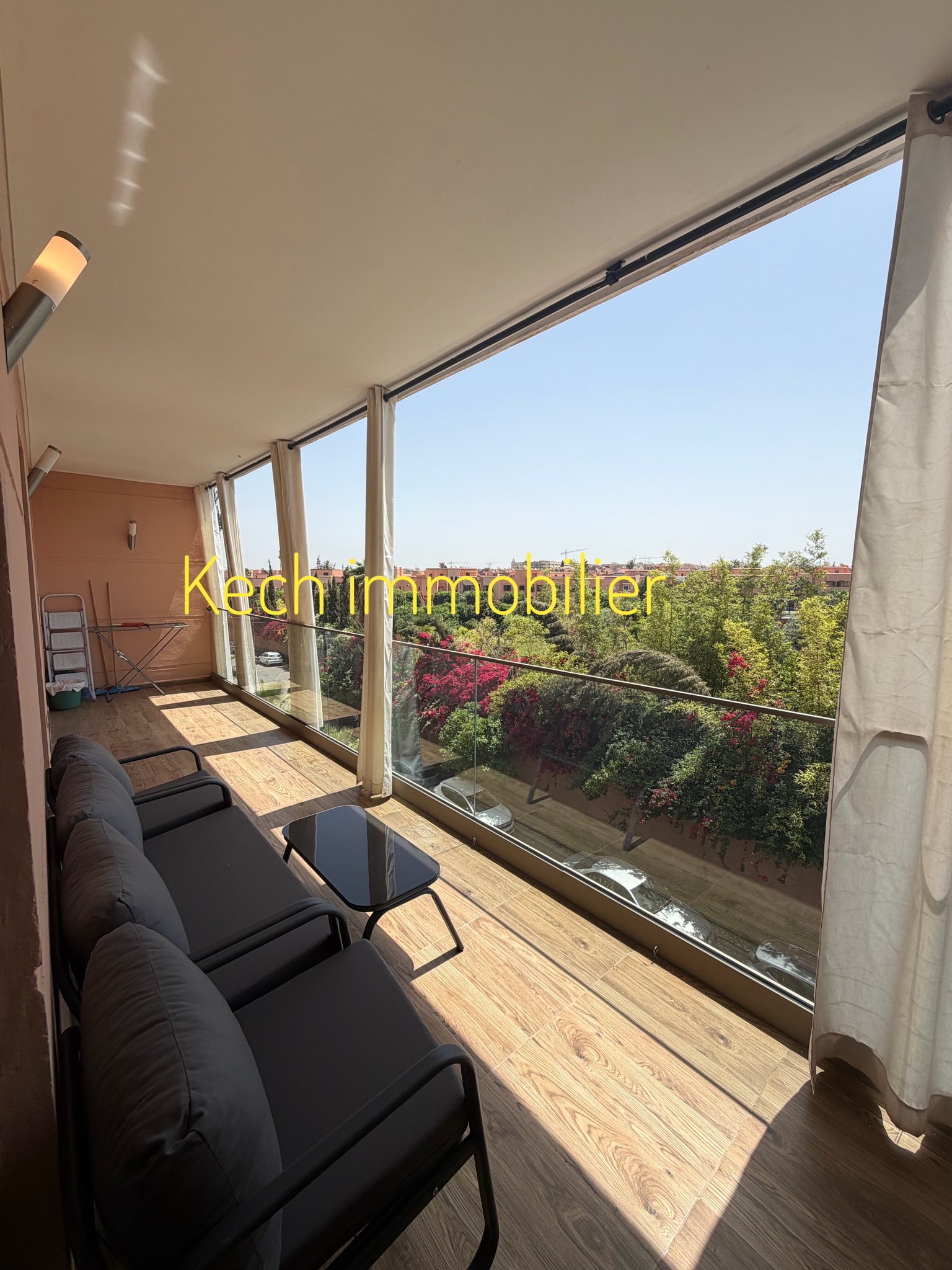 appartement avec piscine à louer Route de casa