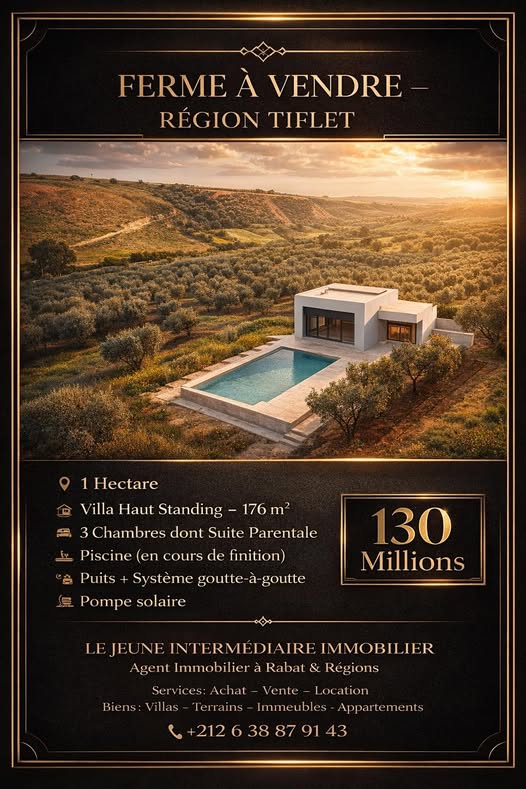 ferme à vendre à Tifelt