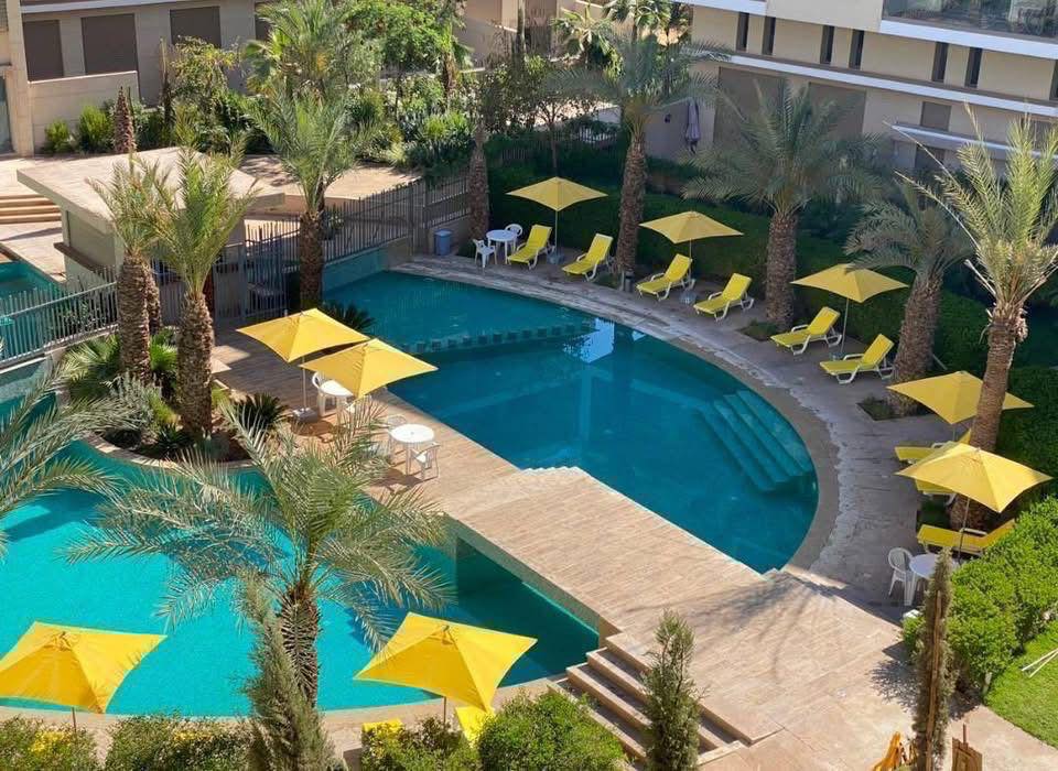 appartement avec piscine à louer Route de casa