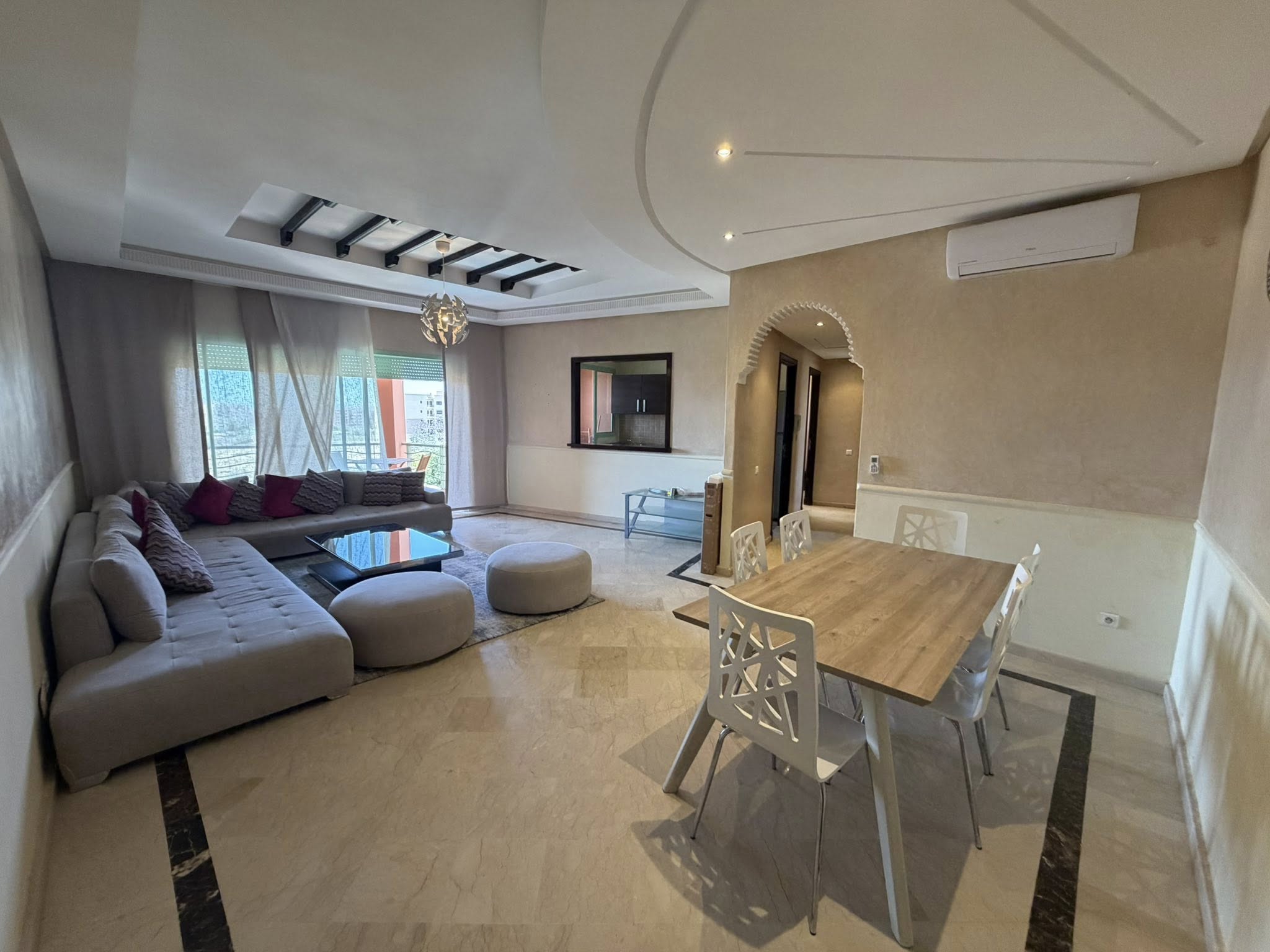 appartement meublé à louer Route de casa
