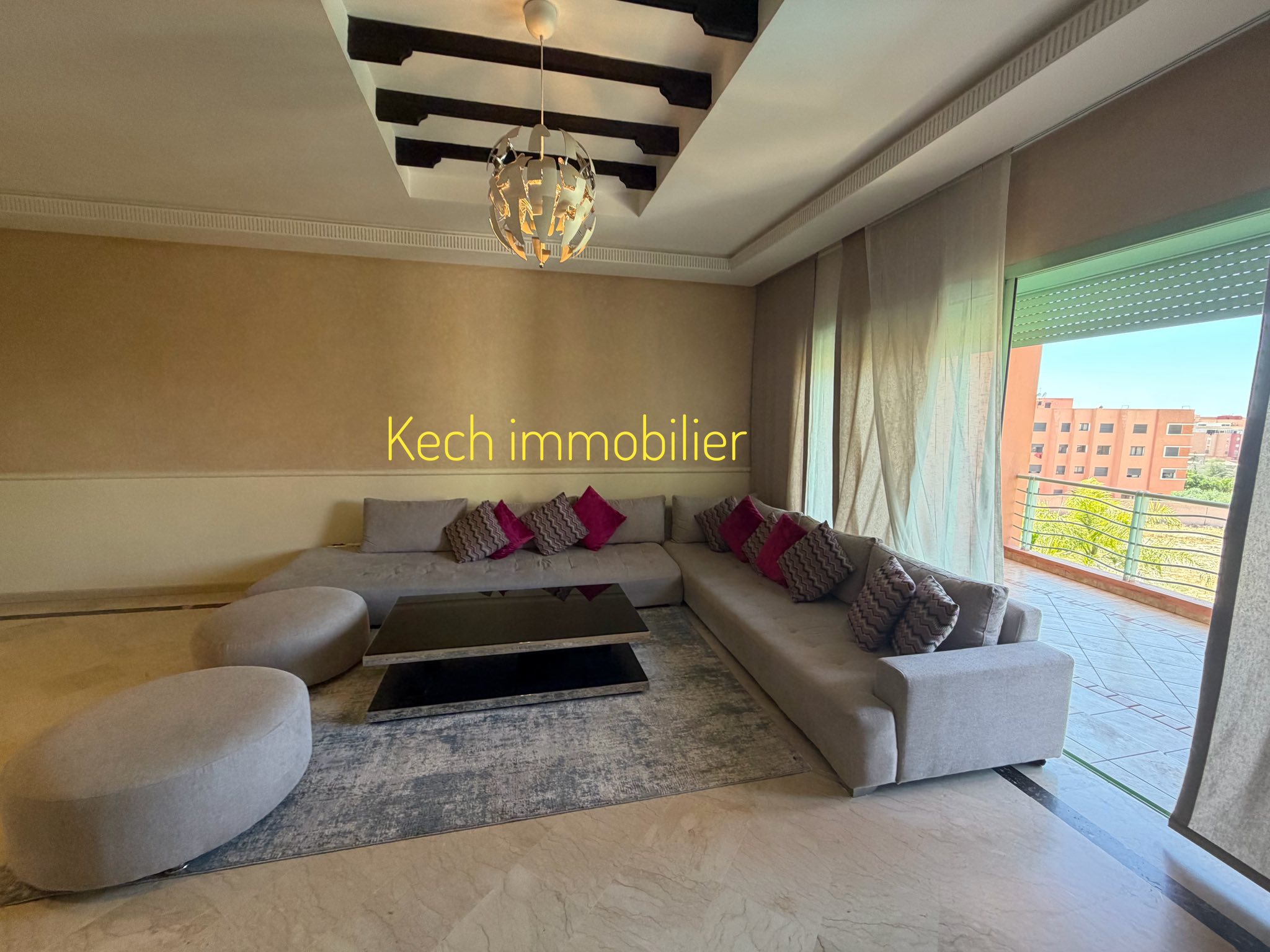 appartement meublé à louer Route de casa
