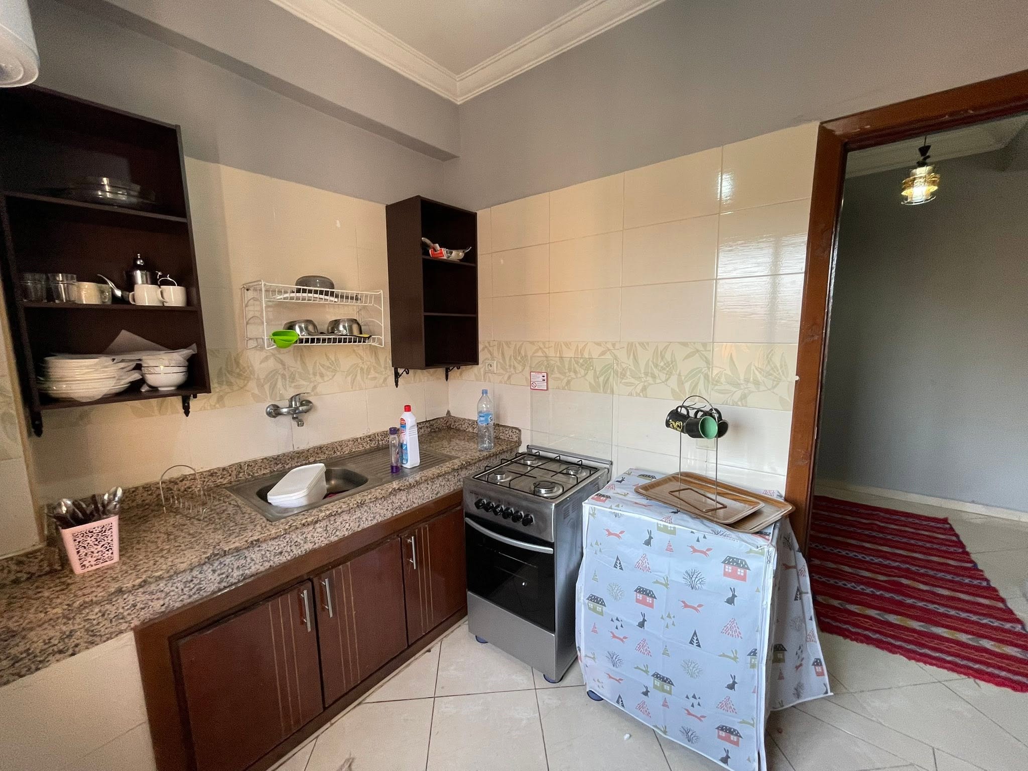Appartement meublé à louer à côté de Mabrouka
