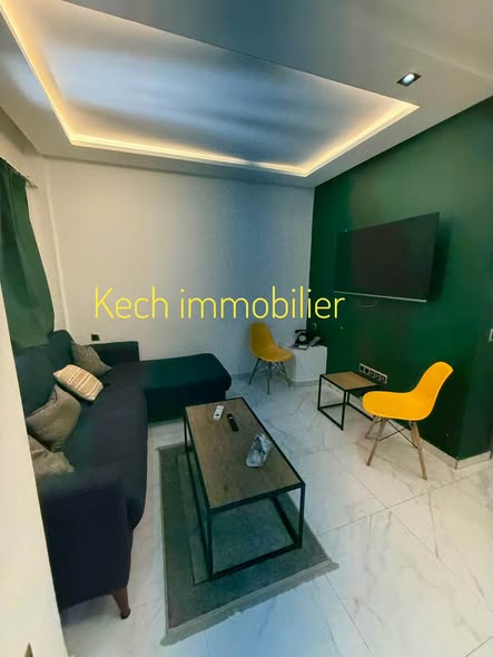 appartement meublé à louer à AV Abdelkrim El Khatabi