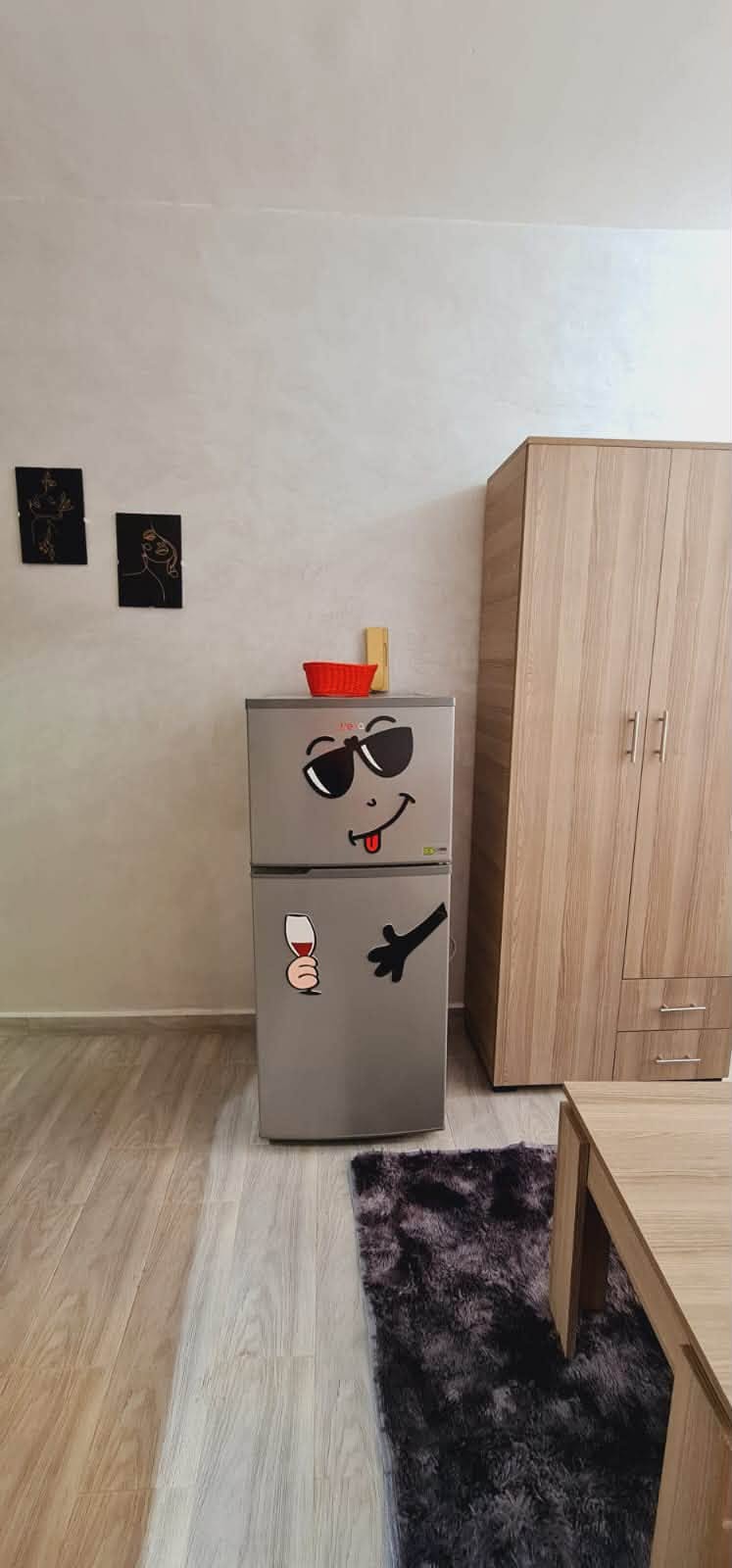 Studio meublee à louer à Hassan à cote la CDG