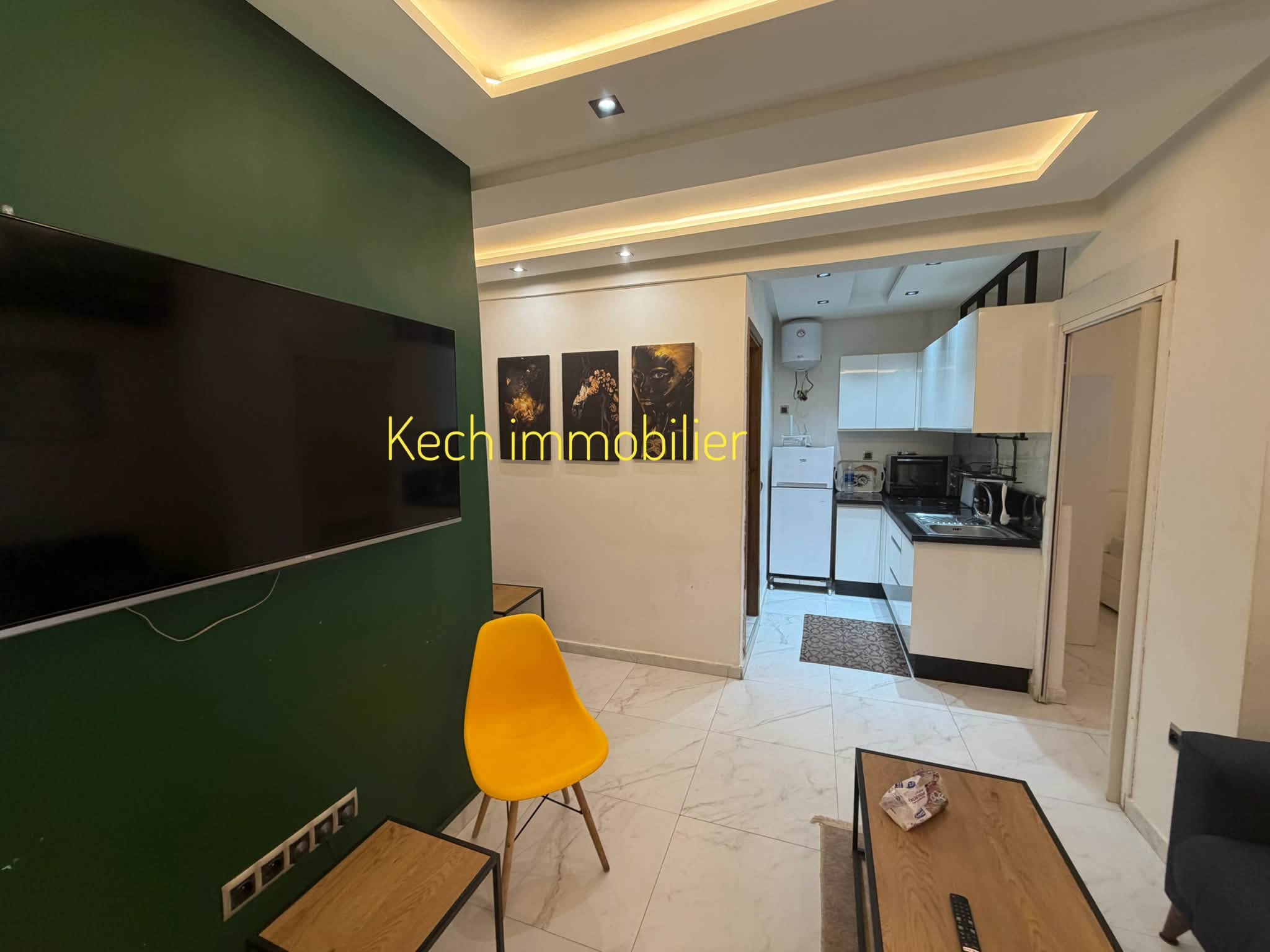 appartement meublé à louer à AV Abdelkrim El Khatabi