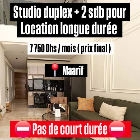 Duplex haut standing à louer