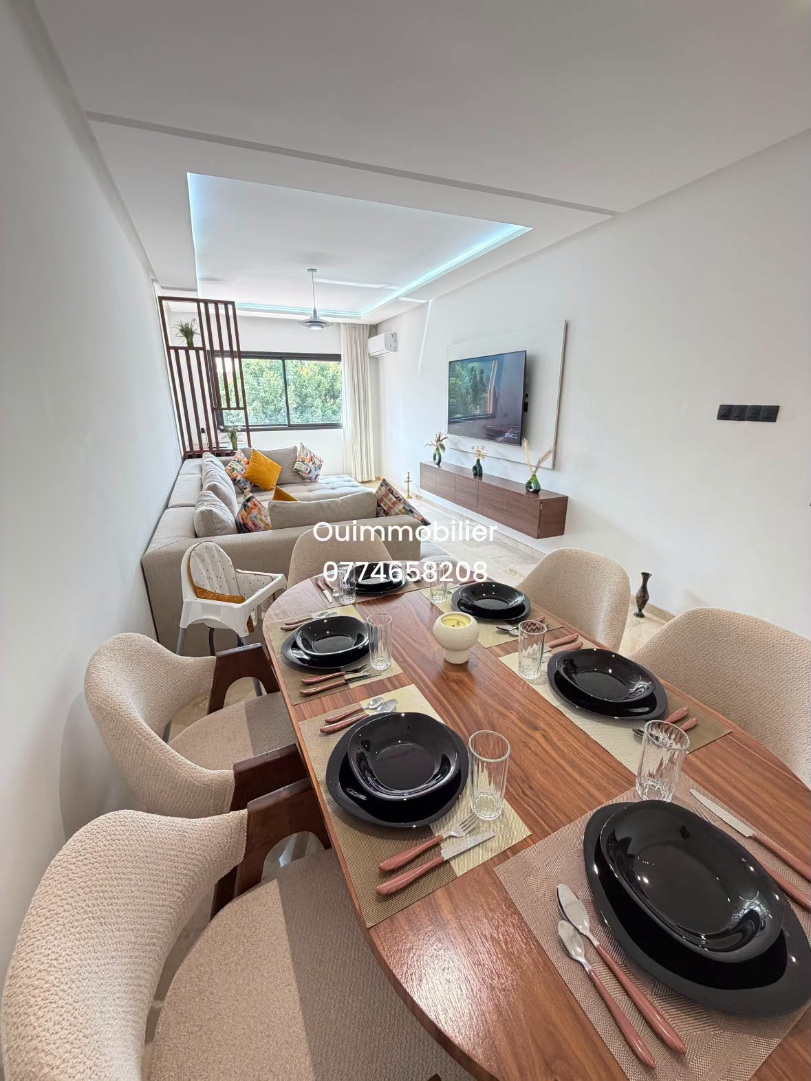 Appartement meublé à louer SEMLALIA