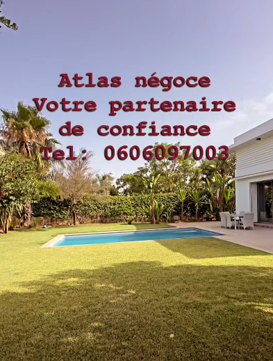 Villa d’exception à vendre BOUSKOURA