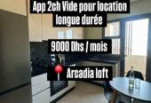 Appartement vide à louer Arcadia Loft Californie