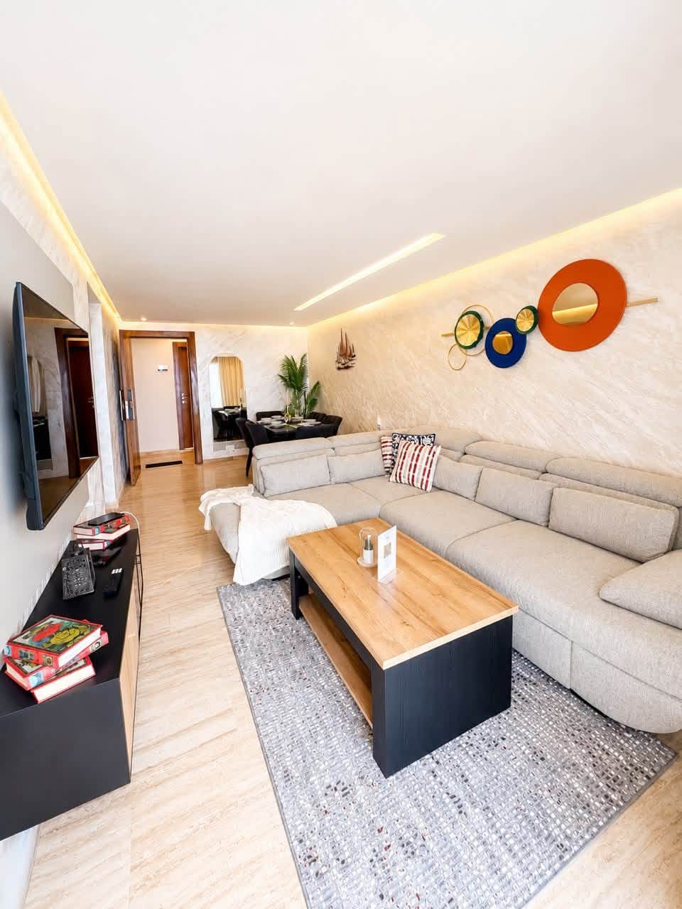 appartement à louer à côté de la plage à Malabata